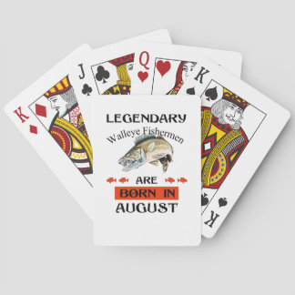 Die legendären Walleye-Fischer sind im August Gebo Spielkarten