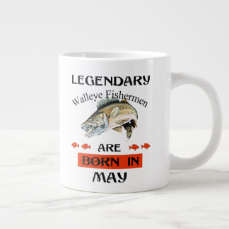 Die legendären Walleye-Fischer sind im Mai Geboren Jumbo-Tasse