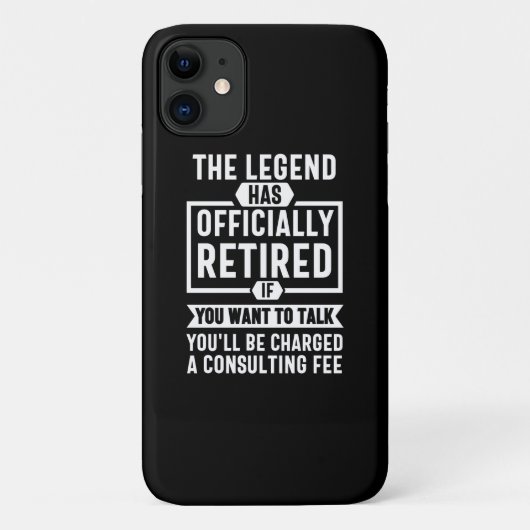 die Legende amtlich erschöpft hat Case-Mate iPhone Hülle (Rückseite)