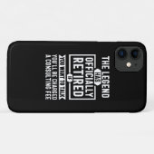 die Legende amtlich erschöpft hat Case-Mate iPhone Hülle (Rückseite (Horizontal))