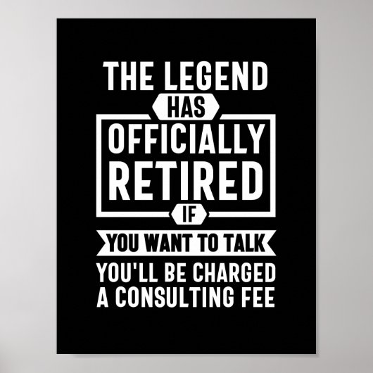 die Legende amtlich erschöpft hat Poster (Vorne)