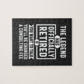 die Legende amtlich erschöpft hat Puzzle (Horizontal)