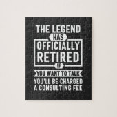 die Legende amtlich erschöpft hat Puzzle (Vertikal)