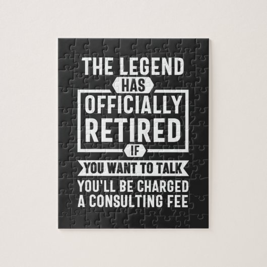 die Legende amtlich erschöpft hat Puzzle (Vertikal)