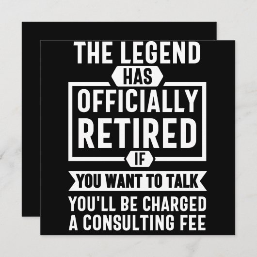 die Legende amtlich erschöpft hat Save The Date (Vorne/Hinten)