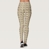 Die Legende der Mädchen Leggings (Rückseite)