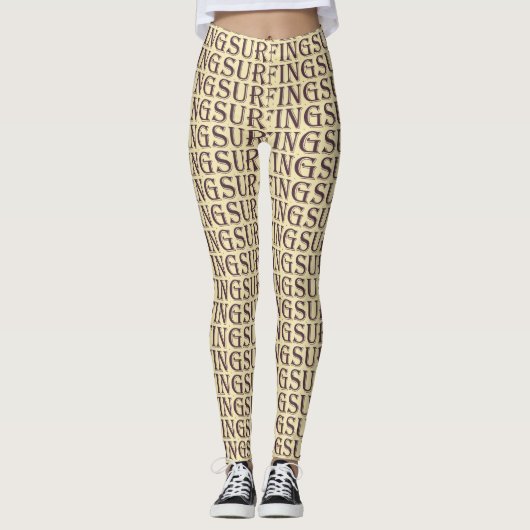 Die Legende der Mädchen Leggings (Vorderseite)