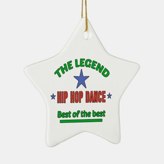 Die Legende des angesagten Hopfentanzes Keramik Ornament (Rechts)