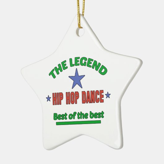 Die Legende des angesagten Hopfentanzes Keramik Ornament (Links)