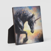 Die Legende des Einhorns Fotoplatte (Vorderseite)