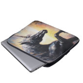 Die Legende des Einhorns Laptopschutzhülle (Vorne Knopf)