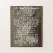 Die Legende des Hartriegel-Puzzlespiels Puzzle (Vertikal)