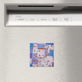 Die Legende des Nils von P. Daquin Magnet (In Situ (Geschirrspüler))