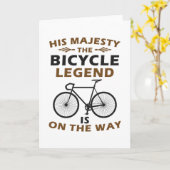 Die Legende des Radfahrers Karte (Gelbe Blume)