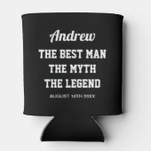 Die Legende des Trauzeuge-Mythos kann für Trauzeug Dosenkühler (Rückseite)