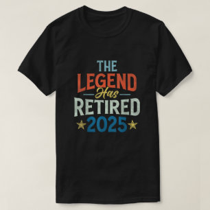 Die Legende hat 2025 Rentnerinnen gelockert T-Shirt