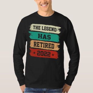 Die Legende hat den Spaß der Vintagen Rente zurück T-Shirt
