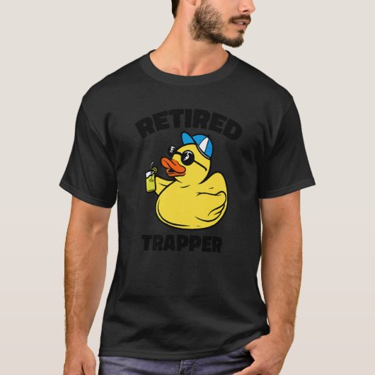 Die Legende hat den Trapper zurückgezogen T-Shirt (Vorderseite)