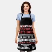 Die Legende hat die Beratungsgebühr offiziell wied Schürze (Getragen)