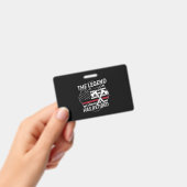 Die Legende hat die Ruhestandsregelung für Feuerwe Ausweis (Handheld)