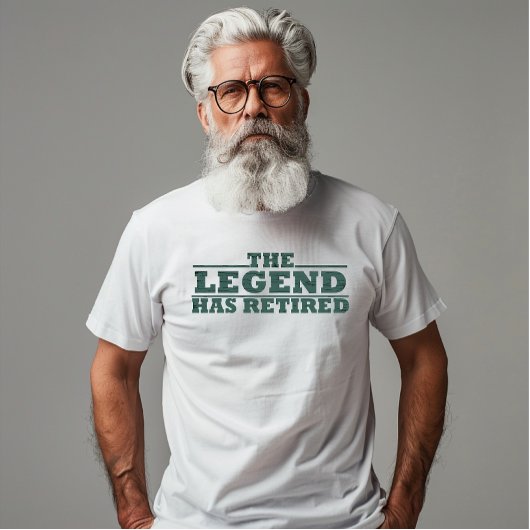 Die Legende hat lustige Pensionierung gemacht T-Shirt