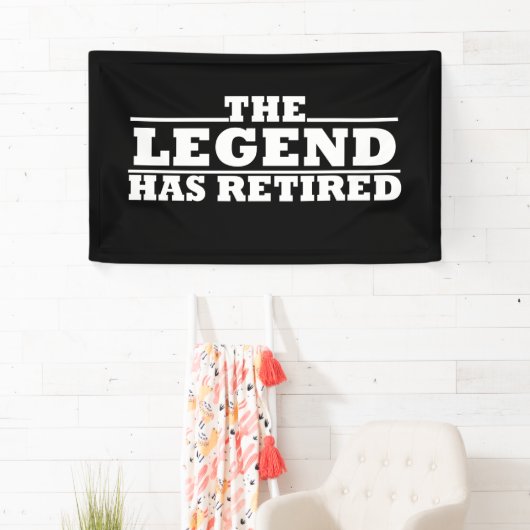 Die Legende hat lustige Ruhestandsangebote veröffe Banner (Insitu)