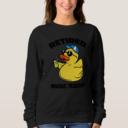 Die Legende hat Model im Ruhestand Sweatshirt (Vorderseite)