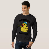 Die Legende hat pensionierte Kellnerin Sweatshirt (Vorne ganz)