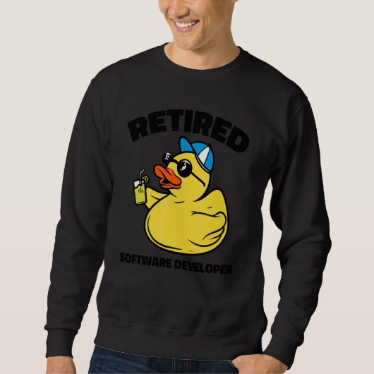 Die Legende hat pensionierten Softwareentwickler Sweatshirt (Vorderseite)