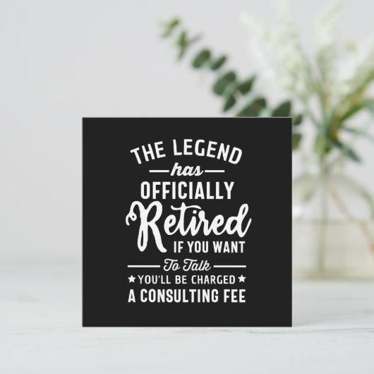 Die Legende hat sich amtlich erschöpft, wenn Sie G Dankeskarte (Stehend Vorderseite)