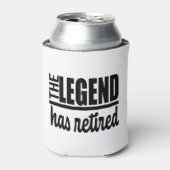 Die Legende hat sich das lustige Geschenk für die Dosenkühler (Kanne Vorderseite)