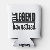 Die Legende hat sich das lustige Geschenk für die Dosenkühler (Rückseite)