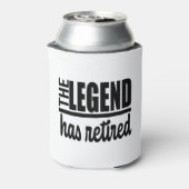 Die Legende hat sich das lustige Geschenk für die Dosenkühler (Kanne Rückseite)