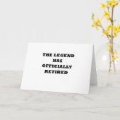 Die Legende hat sich offiziell erschöpft Karte (Gelbe Blume)