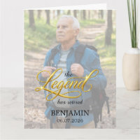 Die Legende hat sich zurückgezogen, Schwarz-Gold-F