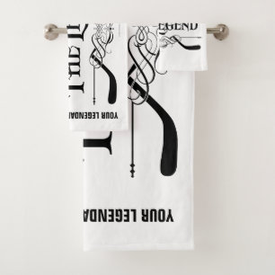 Die Legende (Hockey) Badhandtuch Set
