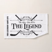 Die Legende (Hockey) Badhandtuch Set (Handtuch)
