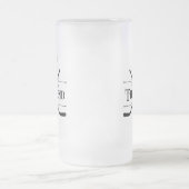 Die Legende (Hockey) Mattierte Glass-Bier-Tasse Mattglas Bierglas (Mittel)
