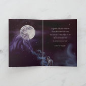 "Die Legende" ~ in der Heartfelt Beileids-Deluxe Karte (Innenseite)