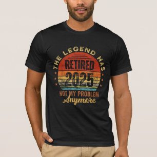 Die Legende ist 2025 in Rente gegangen, ist nicht T-Shirt