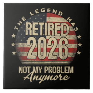 Die Legende ist 2026 in Rente gegangen Lustig Fliese