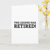 Die Legende ist erschöpft Karte (Gelbe Blume)