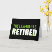 Die Legende ist erschöpft Karte (Gelbe Blume)