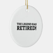 Die Legende ist erschöpft Keramik Ornament (Rechts)