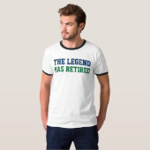 Die Legende ist erschöpft T-Shirt (Vorne ganz)