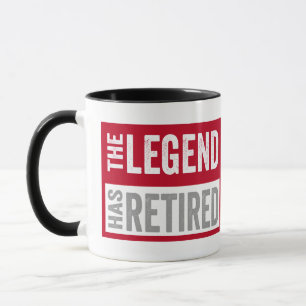 Die Legende ist erschöpft Tasse