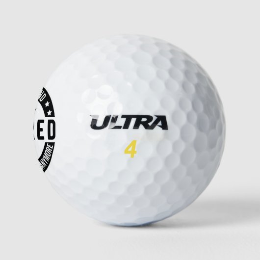 Die Legende ist offiziell im Jahr 2023 in den Ruhe Golfball (Logo)