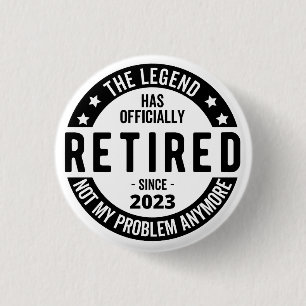 Die Legende ist offiziell in Rente gegangen, Rentn Button