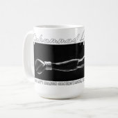 Die Legende Muhammad Ali Kaffeetasse (Vorderseite Links)