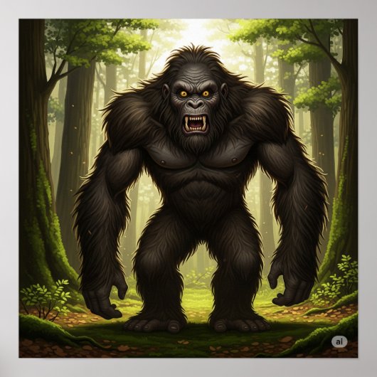 Die Legende von Bigfoot Poster (Vorne)